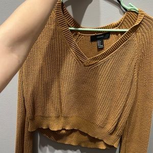 Crop top sweater